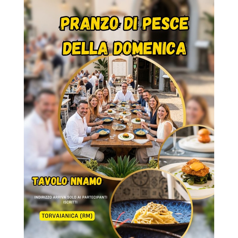 Pesce Gourmet a Pranzo: Una Domenica di Sole, Mare e Sapori d'Eccellenza
